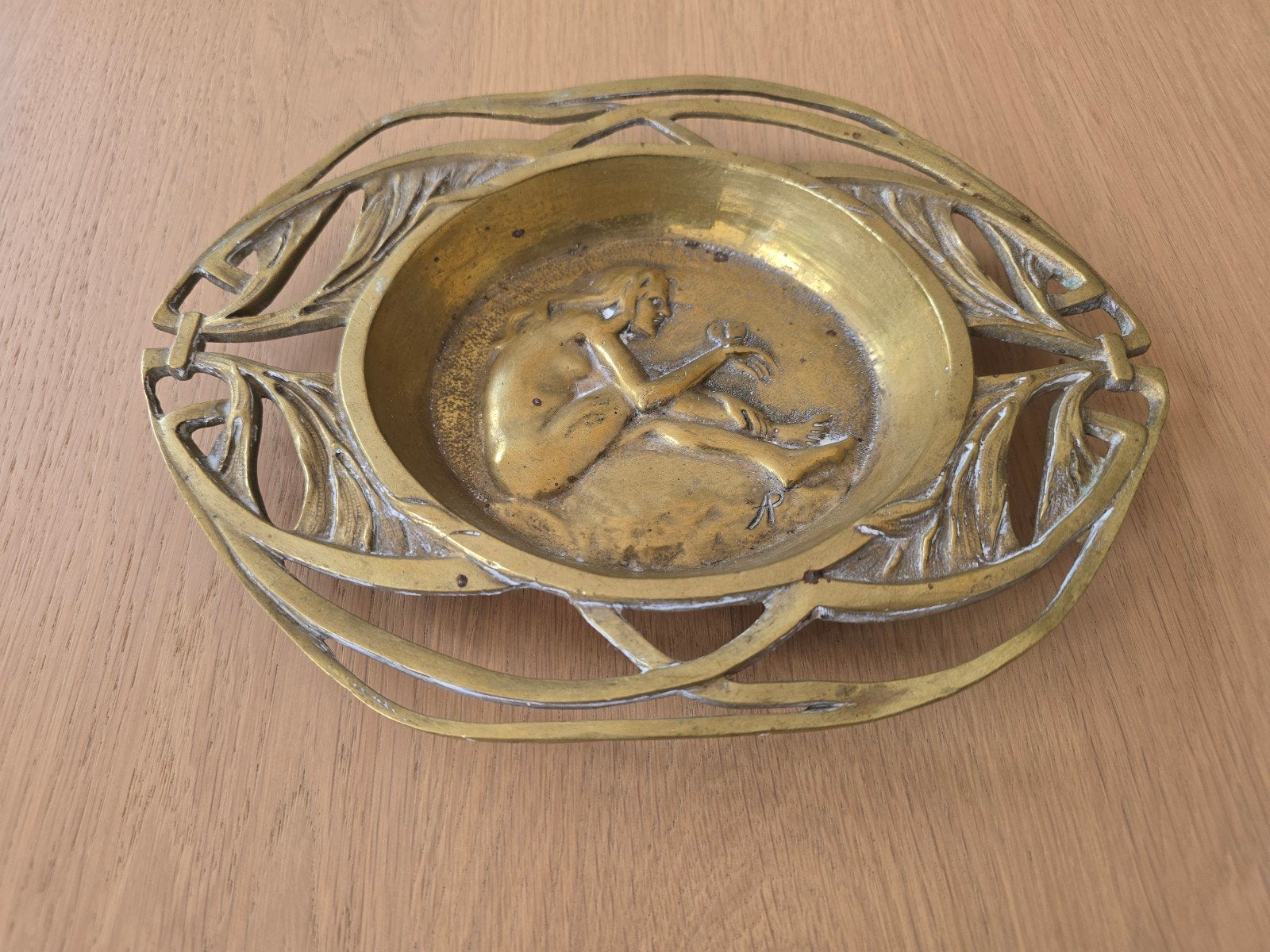 Vide-poche - Alphonse Piquemal (1869-1911) - Brons - €59, Ophalen of Verzenden, Brons