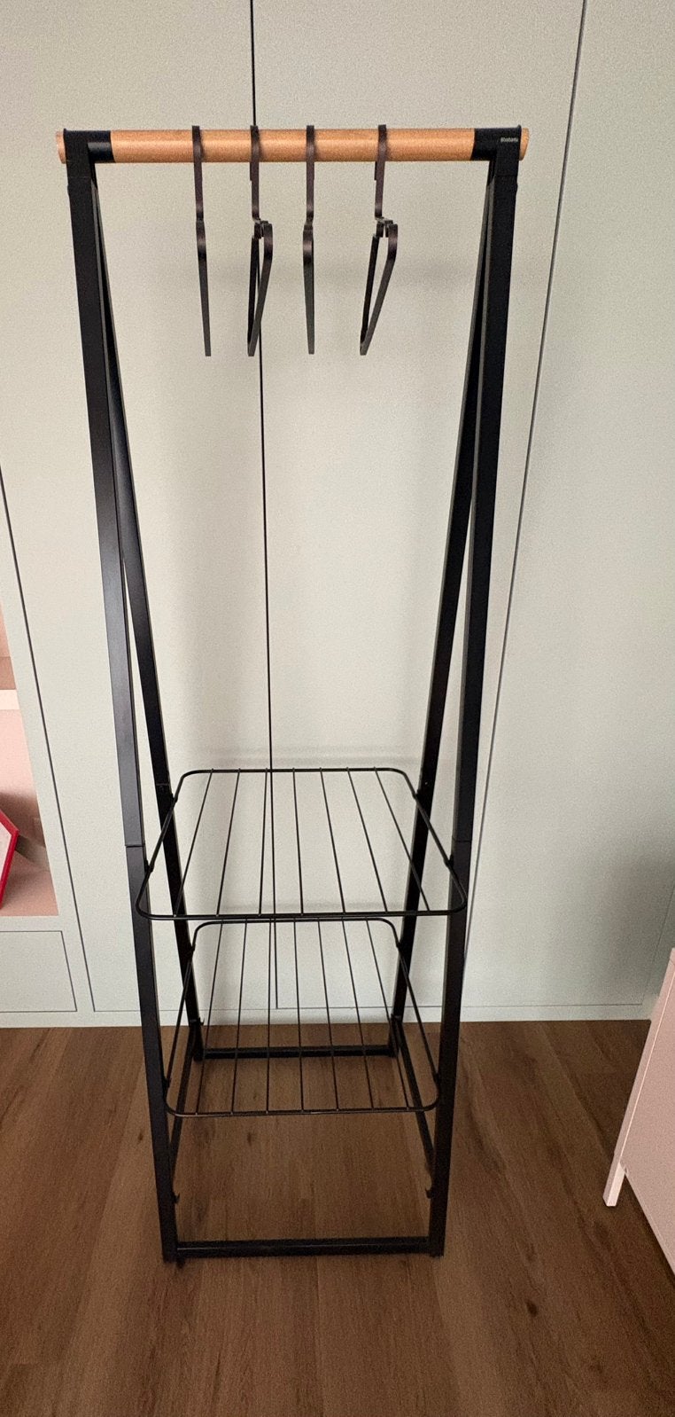 Brabantia Linn kledingrek small zwart, Ophalen, Zo goed als nieuw