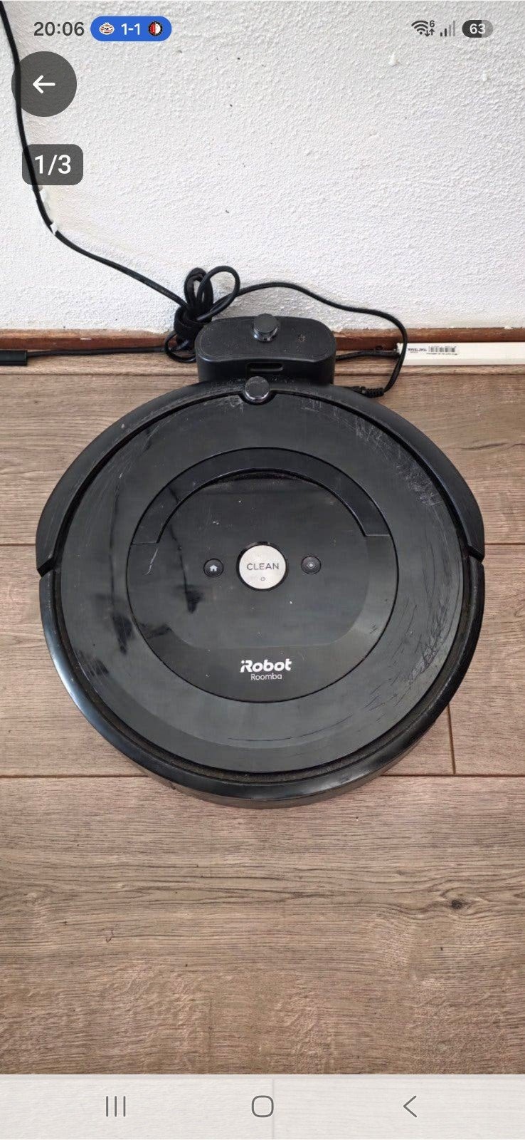 iRobot Roomba Robotstofzuiger met accessoires, Gebruikt, IRobot, Ophalen of Verzenden, Robotstofzuiger