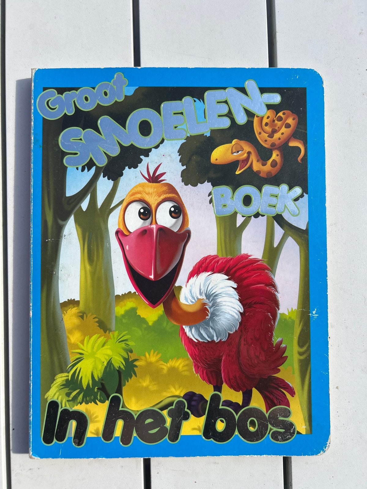 Groot Smoelenboek In het bos - Kinderboek, Boeken, Gelezen, Fictie algemeen, Jongen of Meisje, Ophalen of Verzenden
