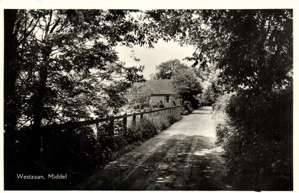 Westzaan, Middel - 1966 gelopen, Ophalen of Verzenden, Voor 1920, Ongelopen, Noord-Brabant