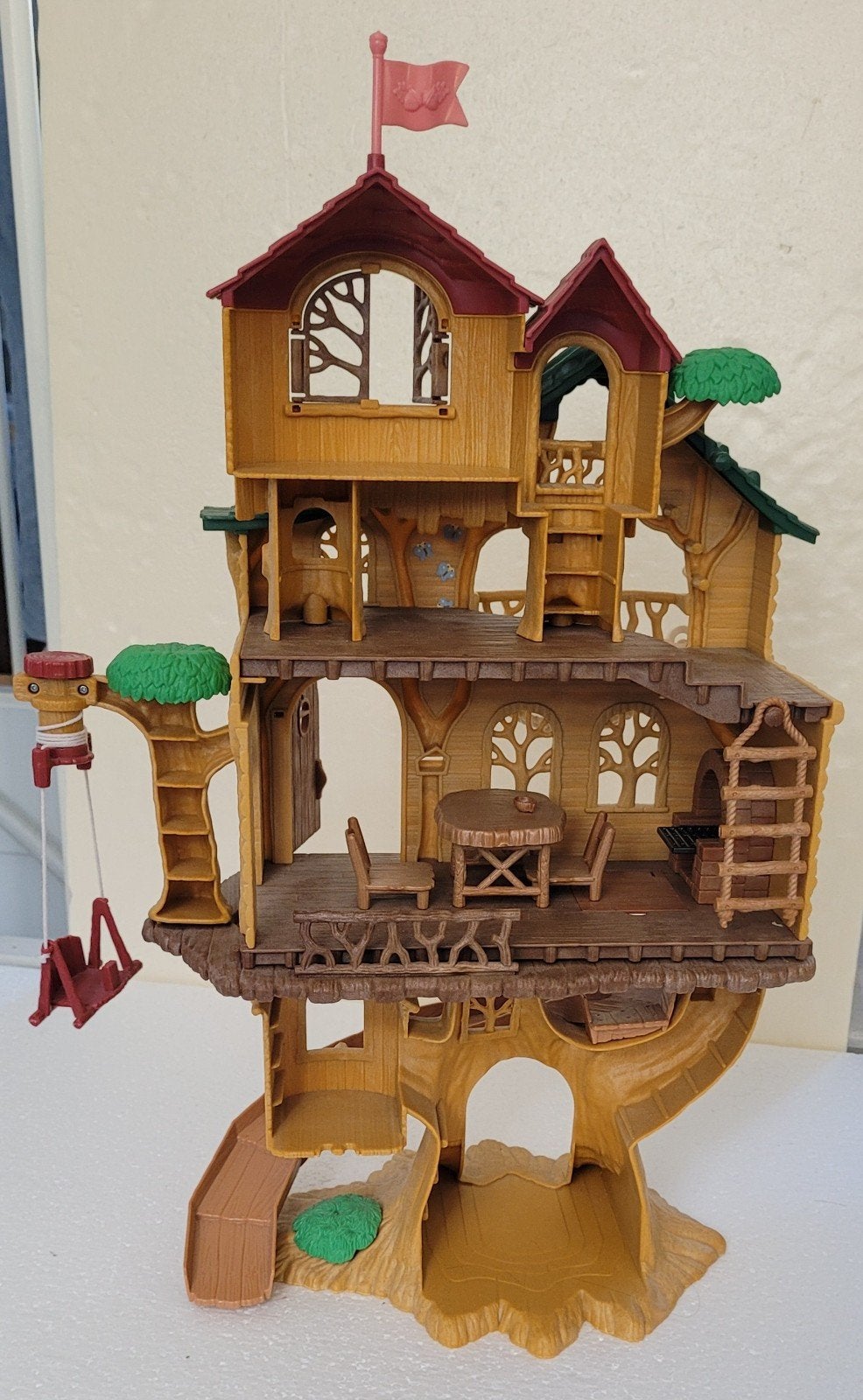 sylvanian families boomhut., Ophalen, Zo goed als nieuw, Poppenhuis