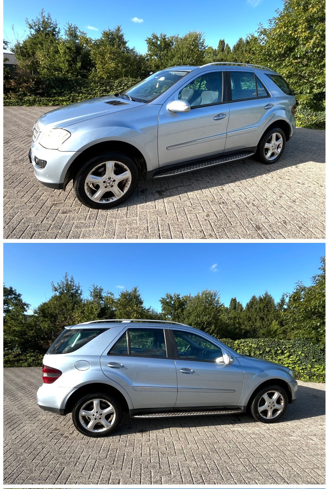 Mercedes-Benz W164 ML320 CDI automaat Blauw, Auto's, Automaat, Euro 5, Zwart, 2987 cc