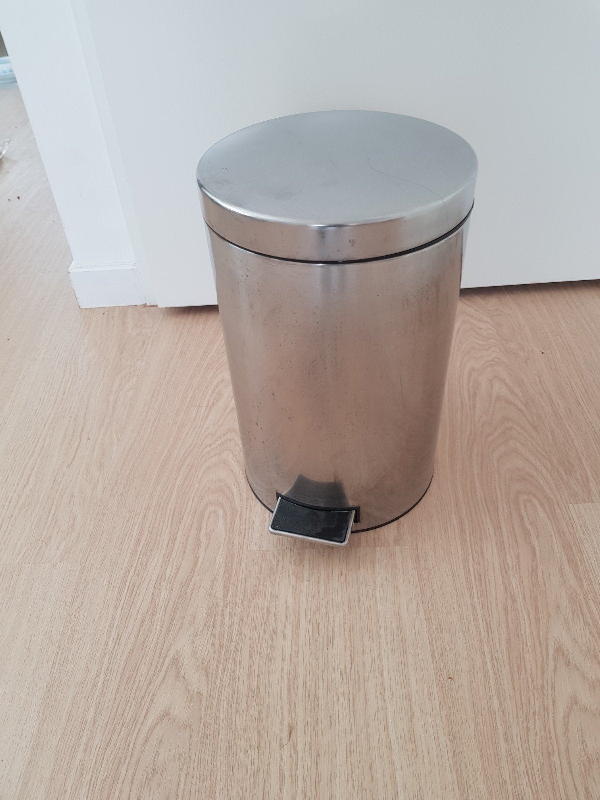 brabantia prullenbak, Ophalen of Verzenden, Zo goed als nieuw, Rvs