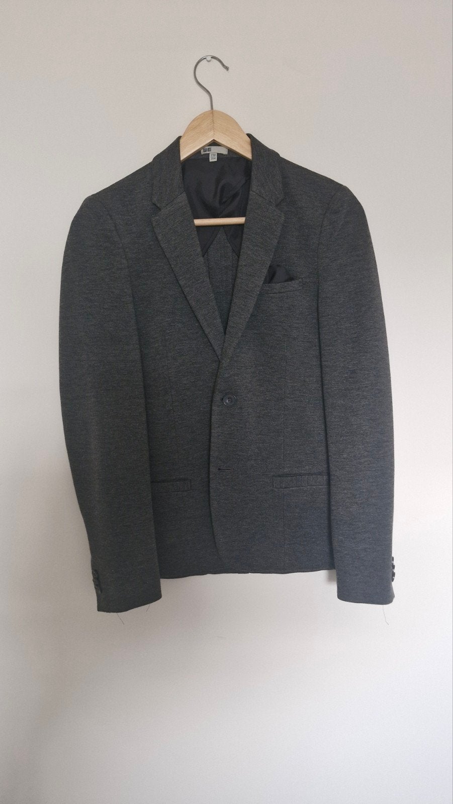 Colbert blazerjas grijs 158/164 jongen WE, WE, Ophalen of Verzenden, Zo goed als nieuw, Jongen
