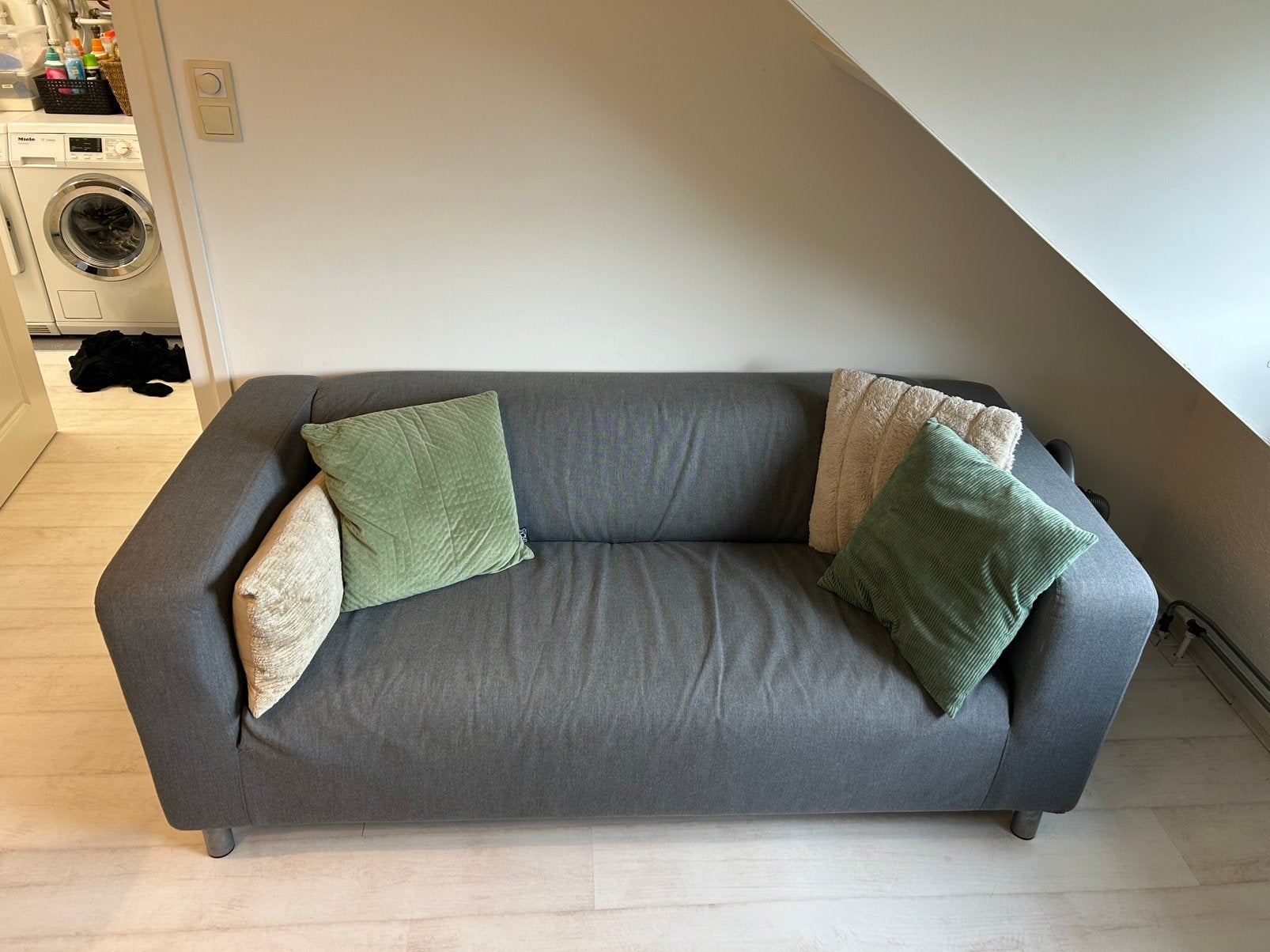 Ikea Klippan bank 2 zits, Ophalen, 150 tot 200 cm, Tweepersoons, 75 tot 100 cm