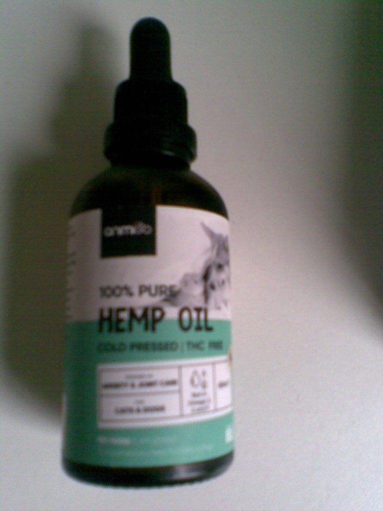 ANIMIGO 100% pure hennepolie (voor hond), Dieren en Toebehoren, Ophalen of Verzenden, Hond