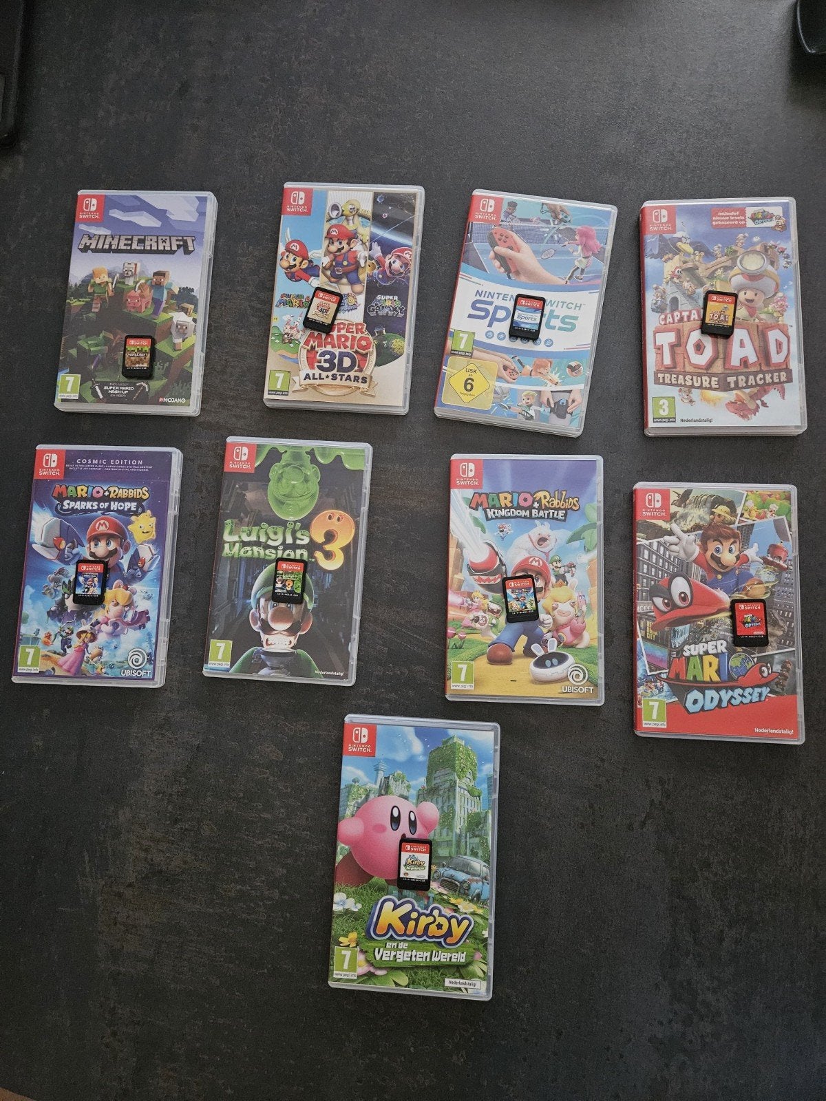 Nintendo switch games, Overige genres, 2 spelers, Ophalen of Verzenden, Zo goed als nieuw