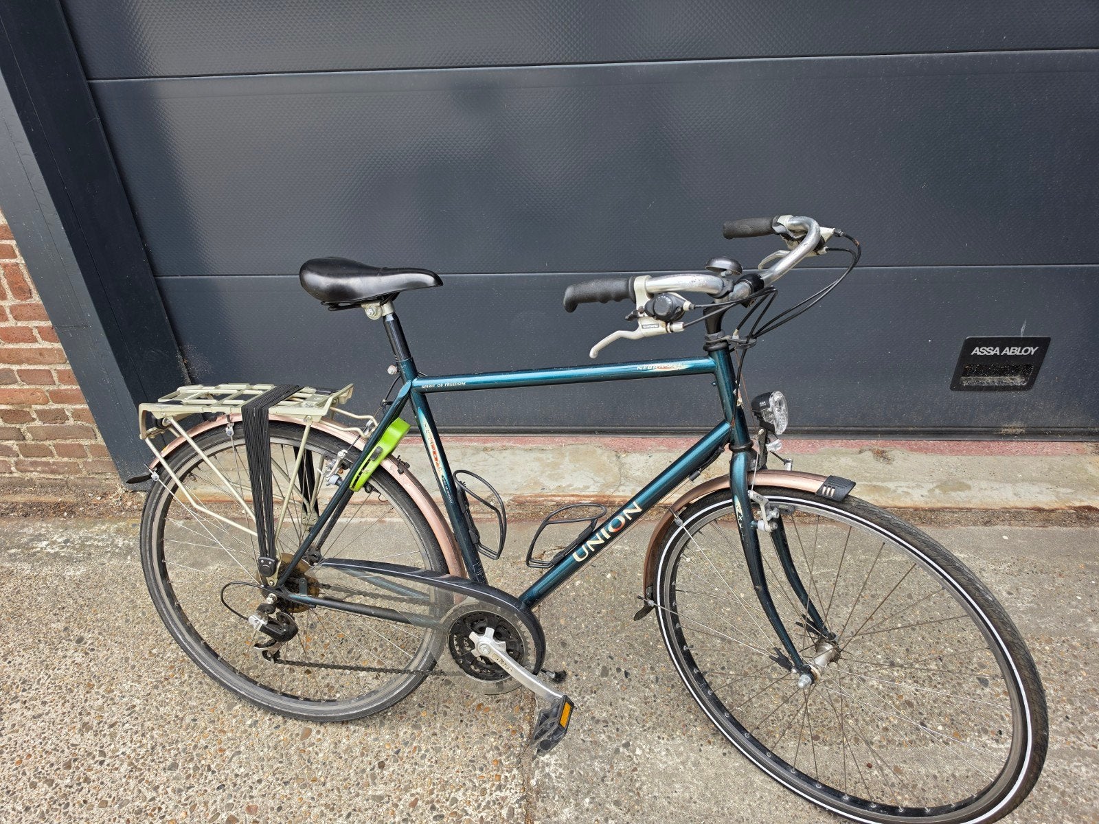 Heren fiets 28 inch, Minder dan 10 versnellingen, Gebruikt, 26 inch, Ophalen