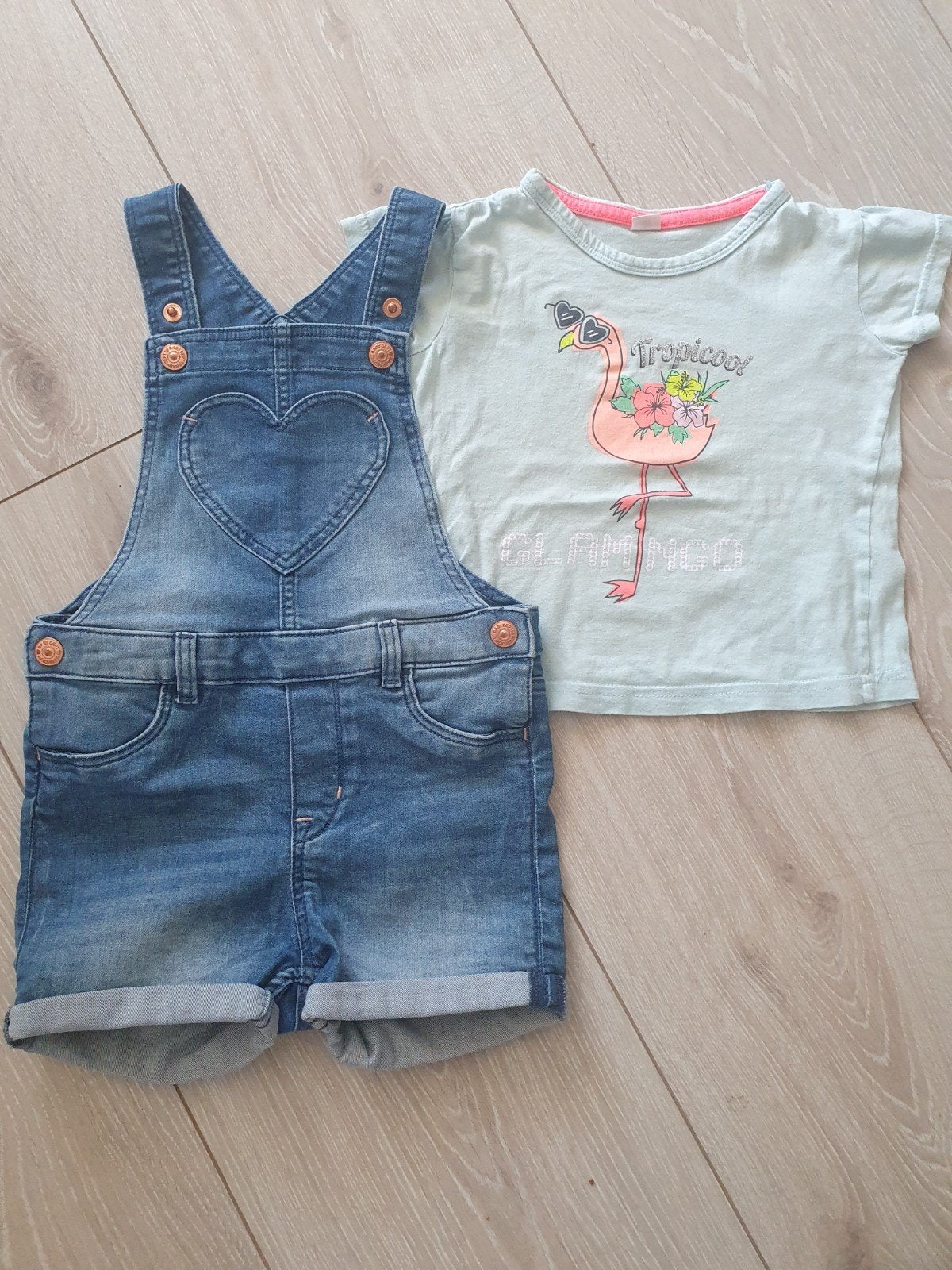 Tuinbroekje Maat 92 H&M, Broek, Meisje, H&M, Ophalen of Verzenden