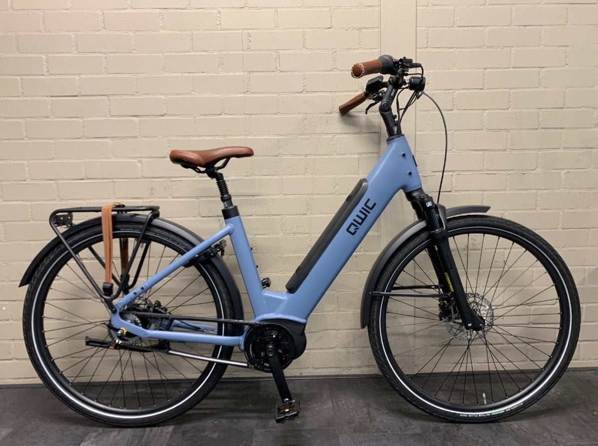 QWIC Elan Flow Active line Plus DEMO Dames Slate Blue M 49cm, Fietsen en Brommers, Ophalen, Qwic, -, -