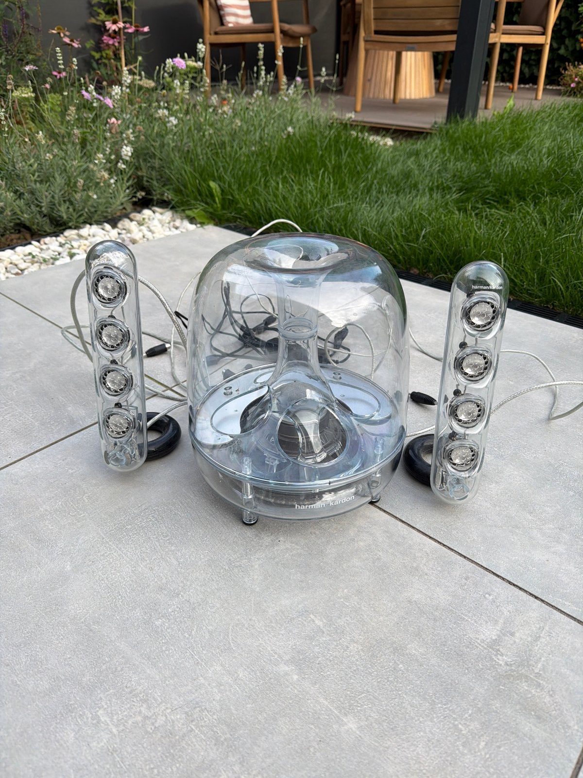 Harman Kardon Soundsticks III 2.1 Speakerset, Audio, Tv en Foto, Luidsprekers, Gebruikt, Speakerset, Ophalen of Verzenden, AUX-ingang