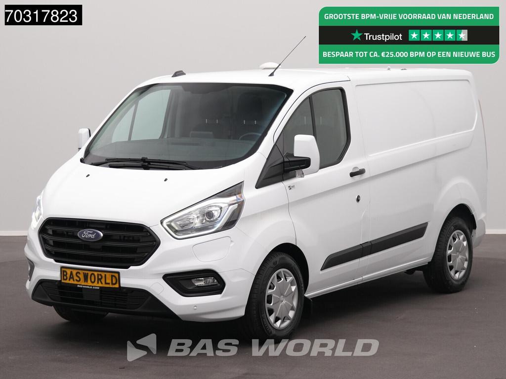 Ford Transit Custom 125pk PHEV Hybride Plug-in Automaat L1H1, Automaat, Gebruikt, Euro 6, Wit