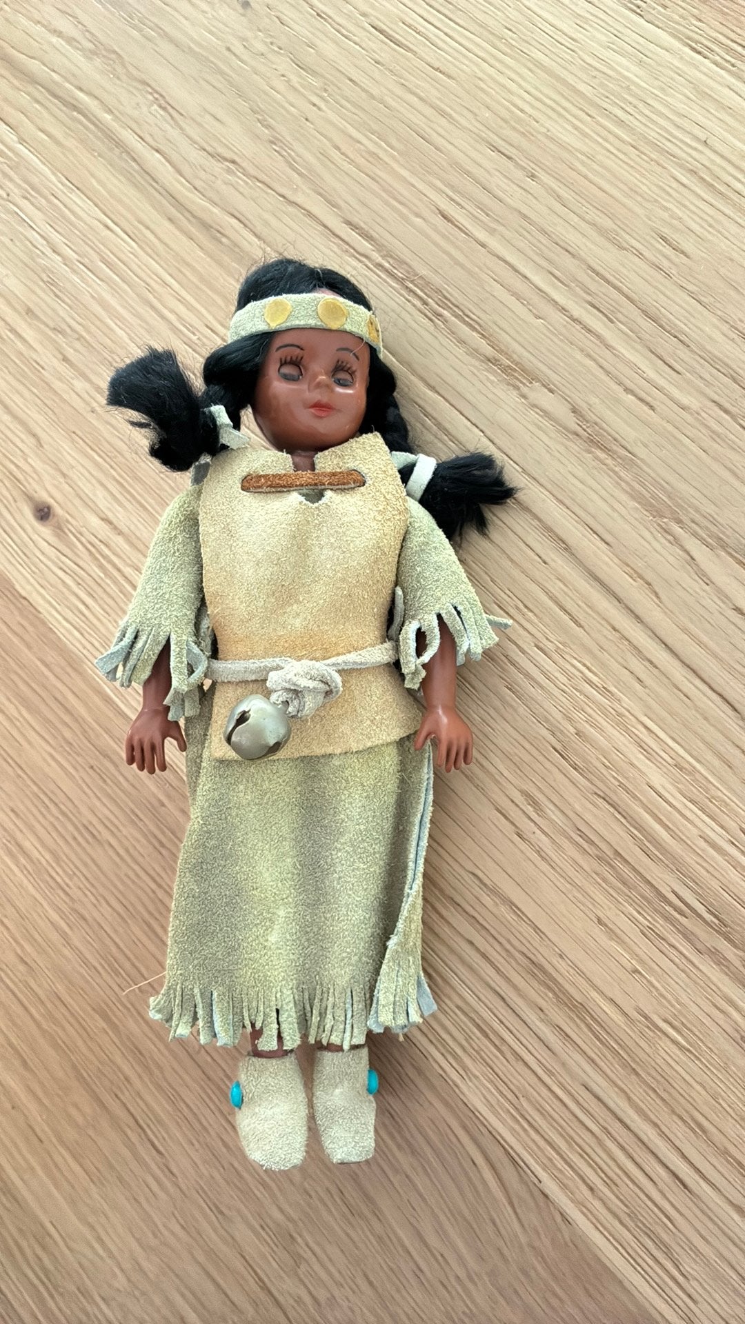 Indianen meisje, Ophalen