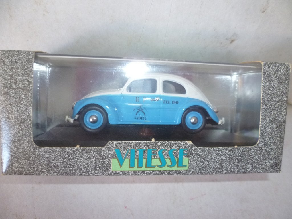 Vitesse 40 SM068 Volkswagen Kever Beetle Policia Brasil 1949, Ophalen of Verzenden, Nieuw, Auto, Overige merken