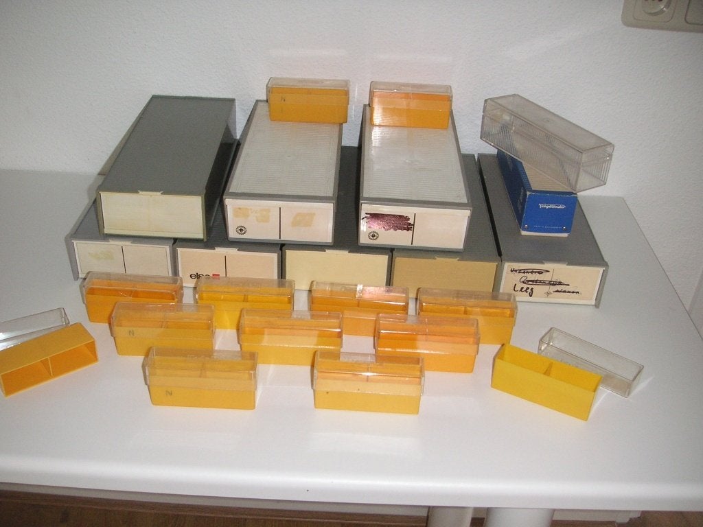 8 Dia Opbergdozen + 13 kleinere dozen, Ophalen, Gebruikt