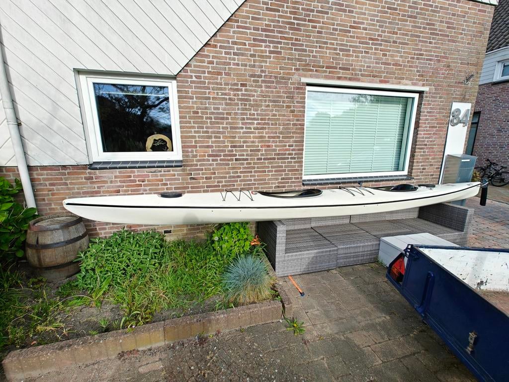 2 persoons kano met stuurinrichting., Watersport en Boten, Ophalen, Gebruikt, Eén persoon