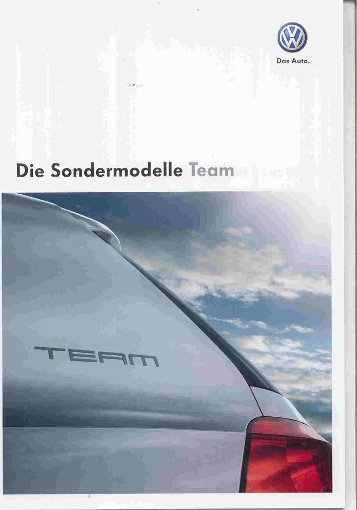 Volkswagen actiemodellen TEAM (Die Sondermodelle) (2009), Ophalen of Verzenden, Nieuw, Volkswagen