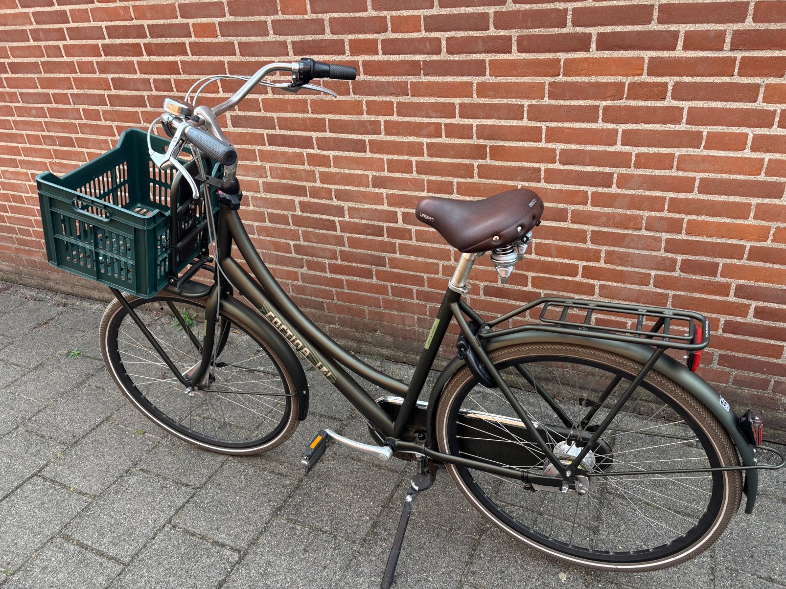 Cortina transporter U4 mt 57 7 versnellingen, Fietsen en Brommers, Ophalen, Gebruikt, 56 cm of meer, Handrem