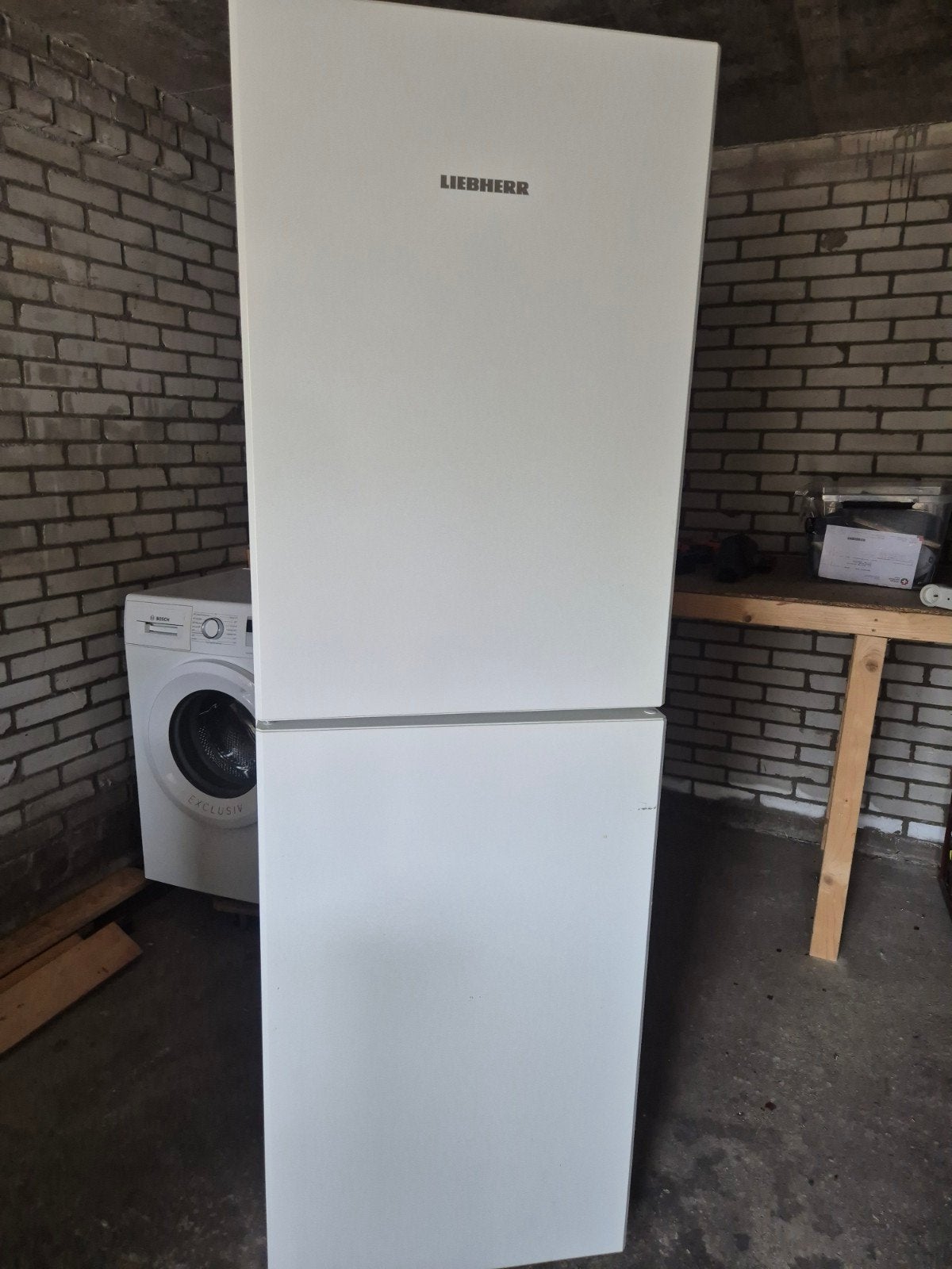 Liebherr Koelvriescombinatie, Ophalen, Gebruikt, 200 liter of meer, 60 cm of meer