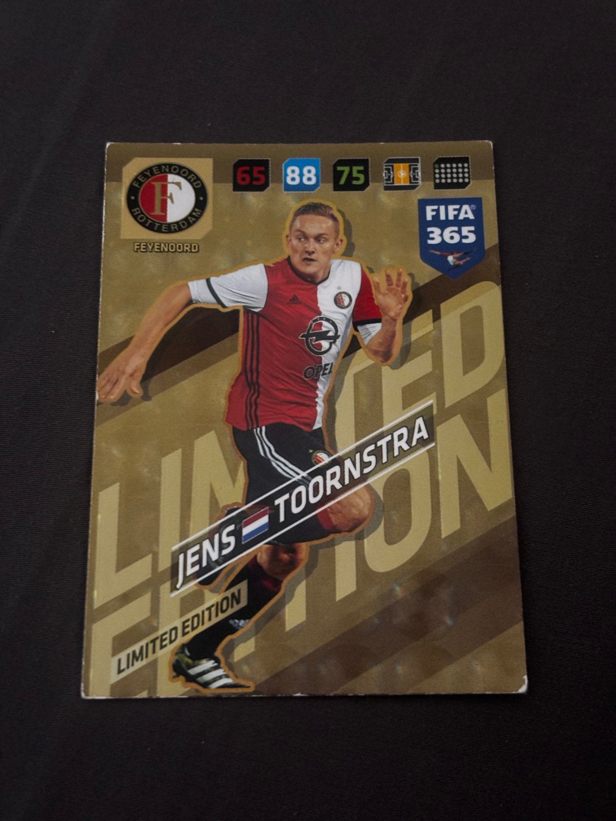 Jens Toornstra FIFA 365 Limited Edition Spelerskaart, Verzamelen, Sportartikelen en Voetbal, Ophalen of Verzenden, Zo goed als nieuw