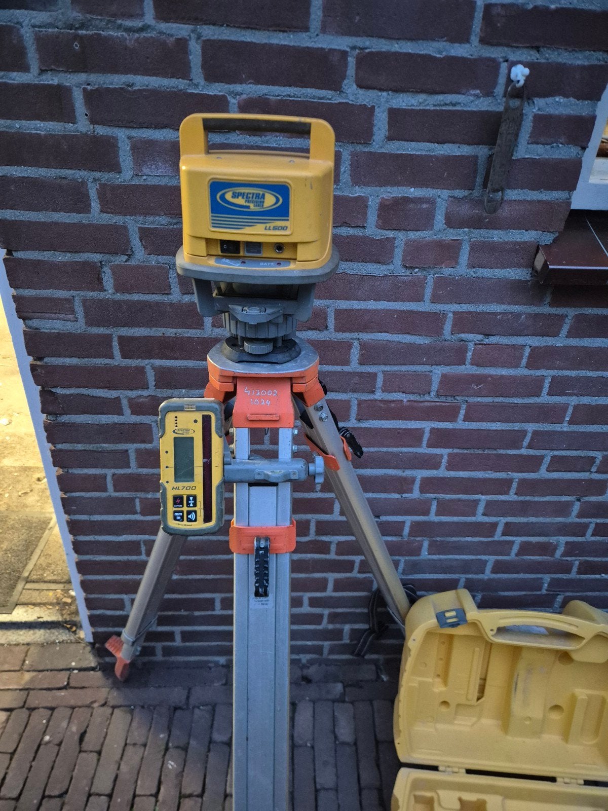 Spectra  LL500 Laser met HL700 ontvanger, Ophalen of Verzenden, Gebruikt, Licht