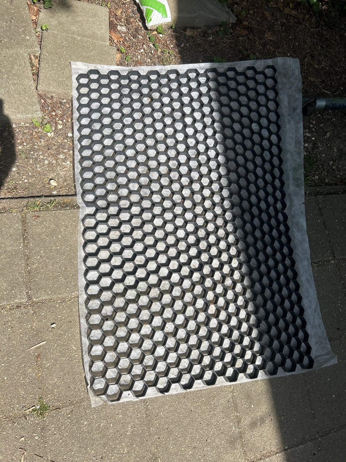12x Grasdalplaten / Grastegels voor oprit of tuin, Ophalen, Gebruikt, 10 tot 20 m², Gras