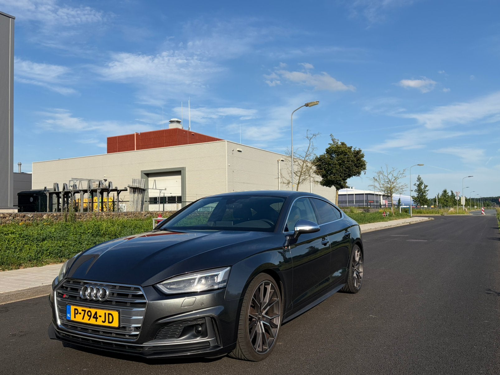 Audi S5 3.0 TFSI Quattro 354pk, Auto's, Audi, Zwart, 2995 cc, Leder en Stof, Vierwielaandrijving