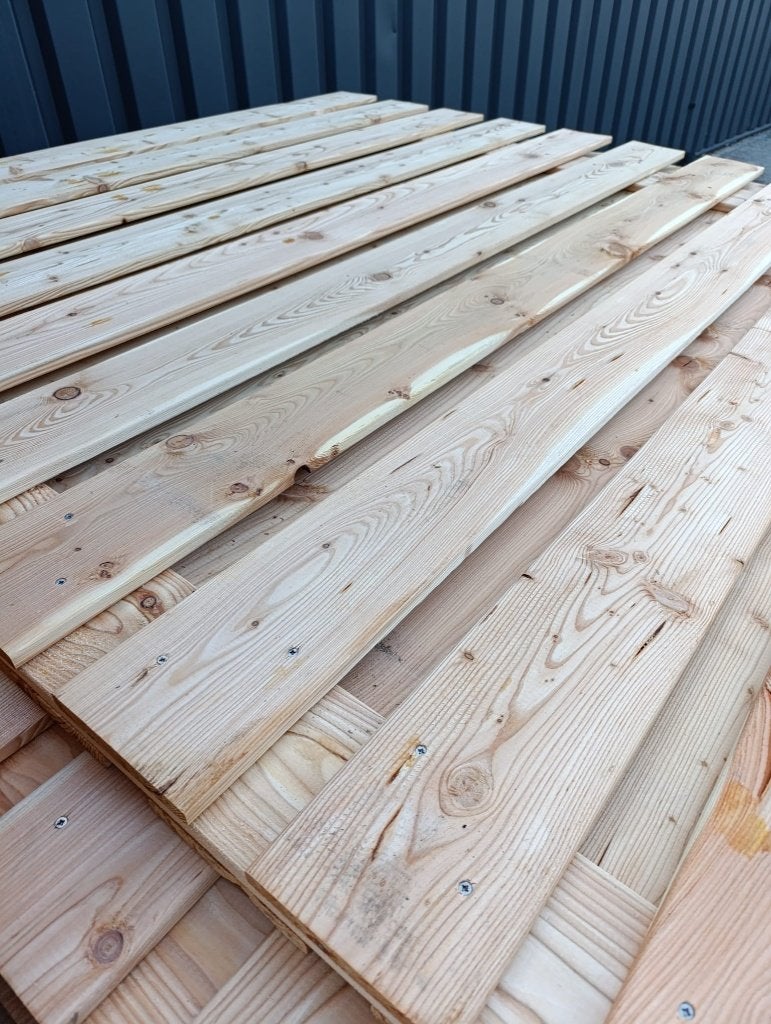 Douglas schutting paneel 21-planks – 180 x 180 cm – 16 mm, Ophalen, 1 tot 2 meter, Minder dan 3 meter, .