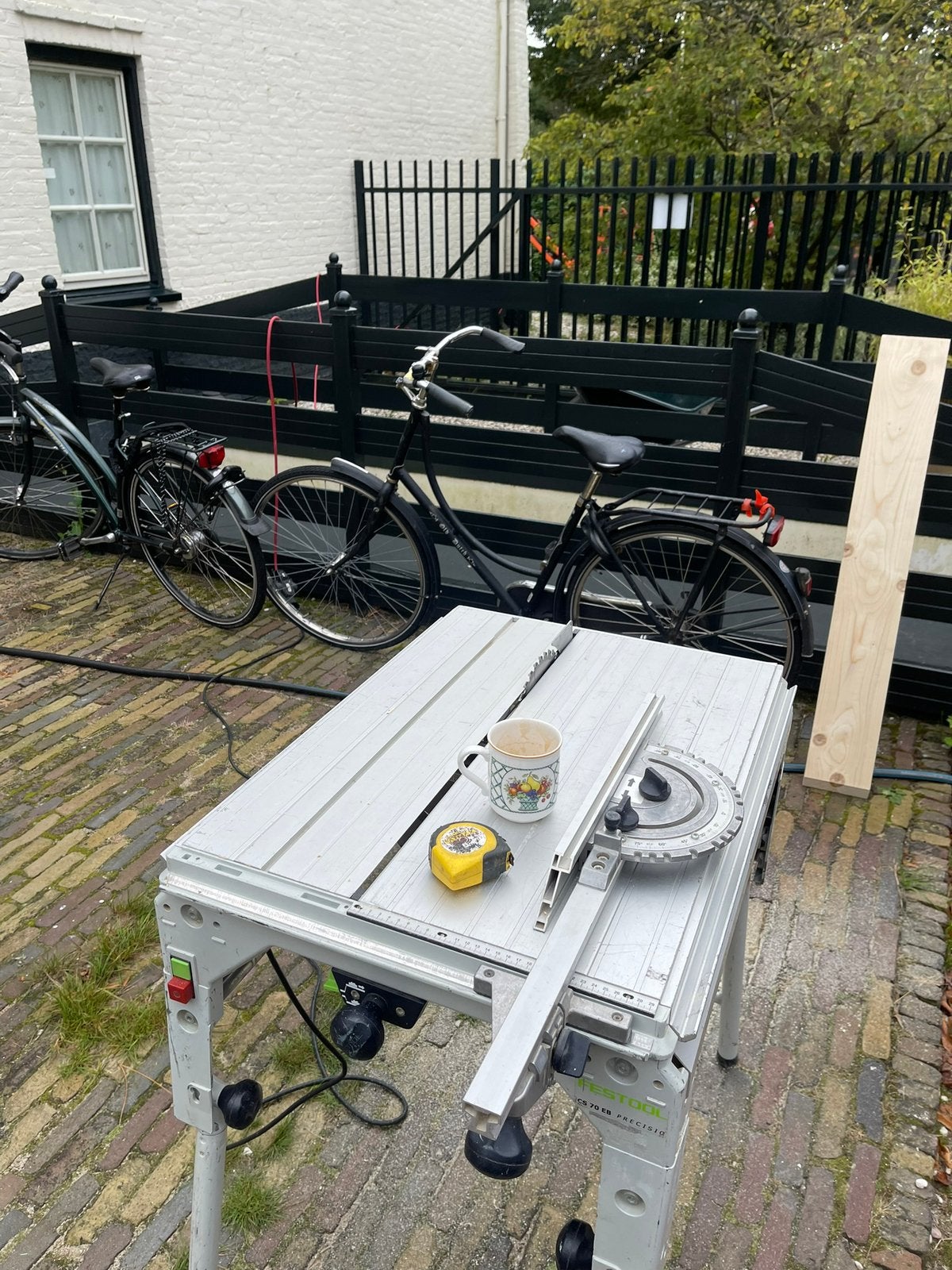 Festool CS 70 EB Precisio zaagtafel, Ophalen, Gebruikt, 70 mm of meer, Overige typen