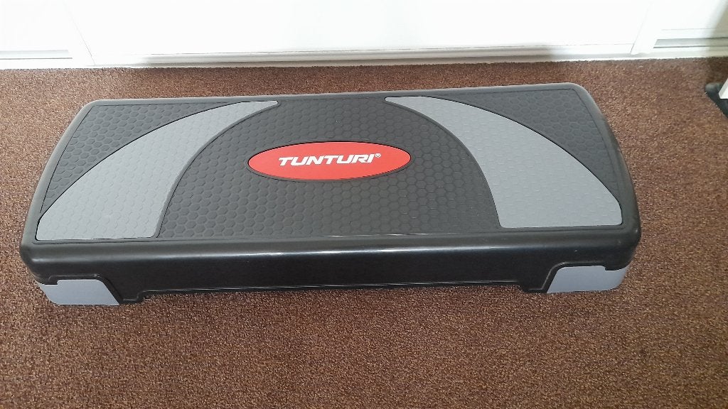 NIEUW Stevige Tenturi Stepper met uitbreiding op 3 nivo’s, Sport en Fitness, Fitnessapparatuur, Ophalen, Stepapparaat, Zo goed als nieuw