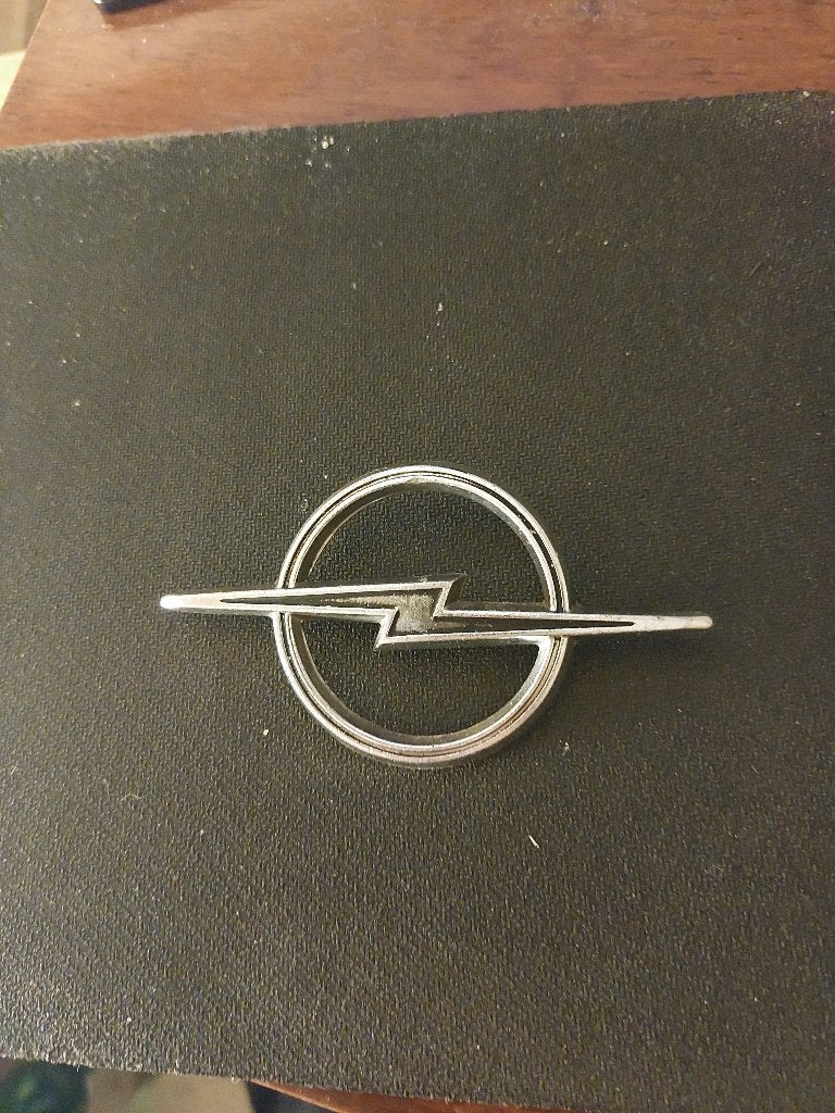 Opel embleem, Ophalen of Verzenden, Gebruikt, Opel