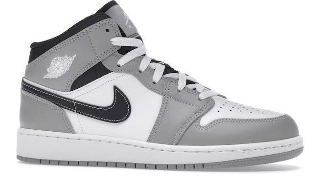 Nike Jordan 1 Mid Light Smoke Grey GS maat 36 38, Kleding | Dames, Schoenen, Nike, Nieuw, Ophalen of Verzenden, Sneakers of Gympen