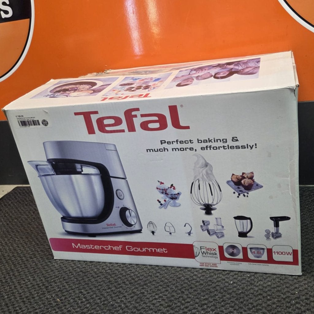 Tefal Masterchef Gourmet QB516D - Keukenmachine | nwpr 319 e, Tefal, Zo goed als nieuw, https://www.tefal.nl/klantenservice, 112 Chemin du Moulin Carron, 69130 Écully, Frankrijk