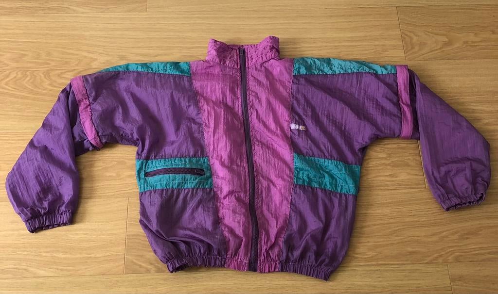 Vintage Ellesse trainingsjas | Maat: M (38/40) | jaren 80, Ophalen of Verzenden, Zo goed als nieuw, Maat 38/40 (M), Overige typen
