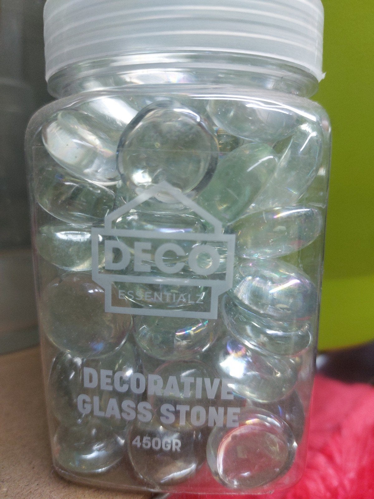 Decoratieve glazen stenen - 450gr, Meerkleurig, Nieuw, Ophalen of Verzenden, Modern