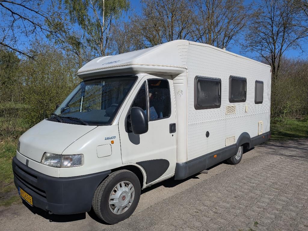 Camper Fiat Ducato Corfu 215 *UPDATE* MET NIEUWE APK*, Overige merken, Standaard zit, Luifel, Ringverwarming