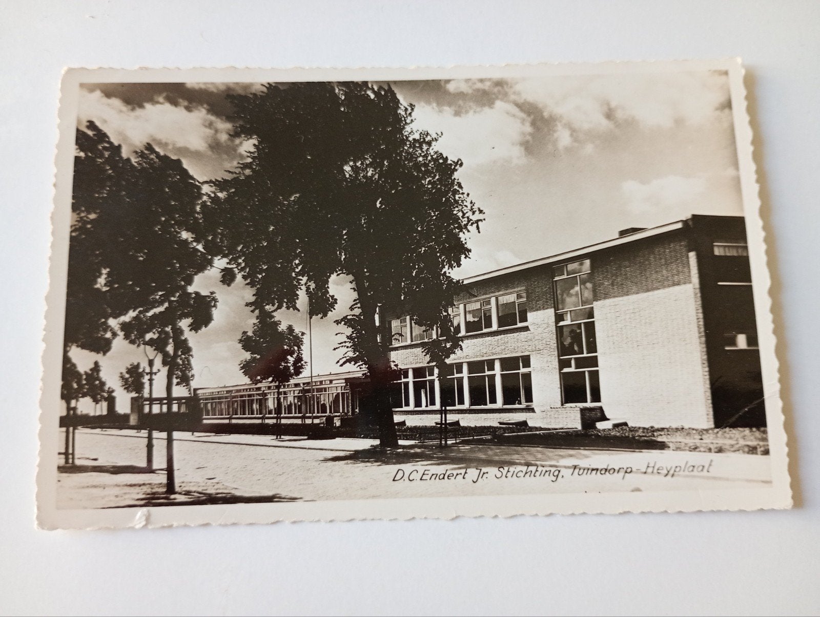 Rotterdam Tuindorp Heyplaat 1956, Ophalen of Verzenden, 1940 tot 1960, Gelopen, Zuid-Holland
