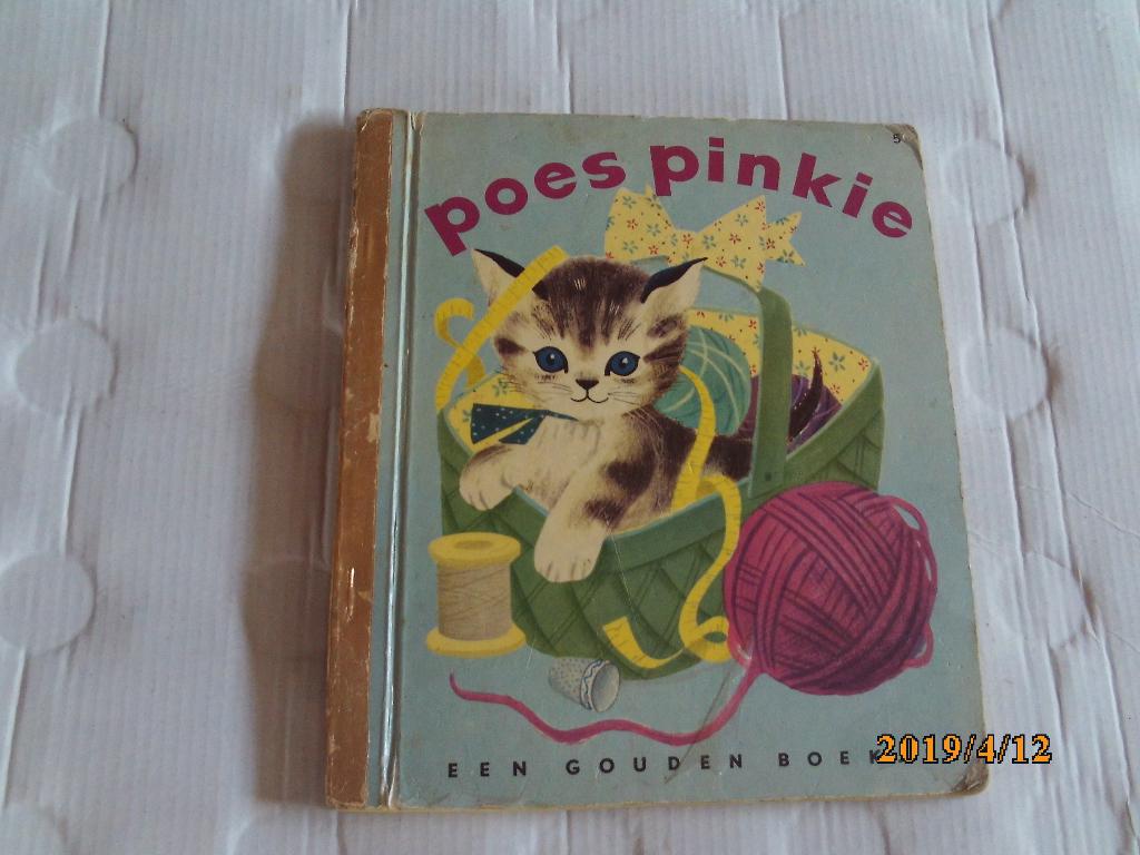 een gouden boekje poes pinkie - k. en b. jackson, Ophalen of Verzenden, Gelezen, Fictie algemeen
