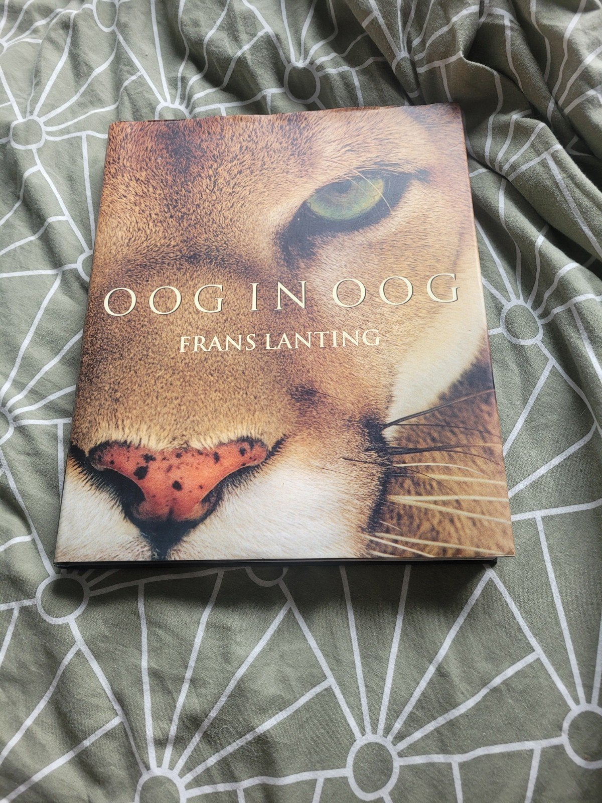 Boek oog in oog, Boeken, Ophalen of Verzenden, Zo goed als nieuw, Natuur algemeen, Frans Lanting