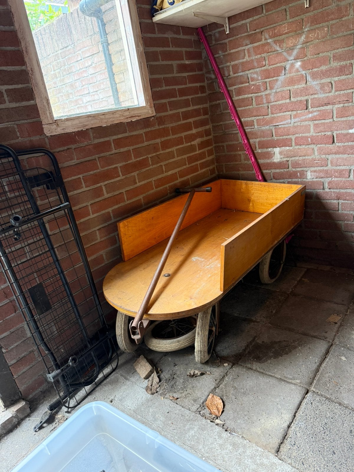 Houten kar, Caravans en Kamperen, Bolderkarren, Ophalen, Gebruikt