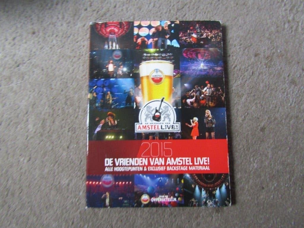 DVD: De vrienden van Amstel live 2015, Gebruikt, Alle leeftijden, Concert, Ophalen of Verzenden
