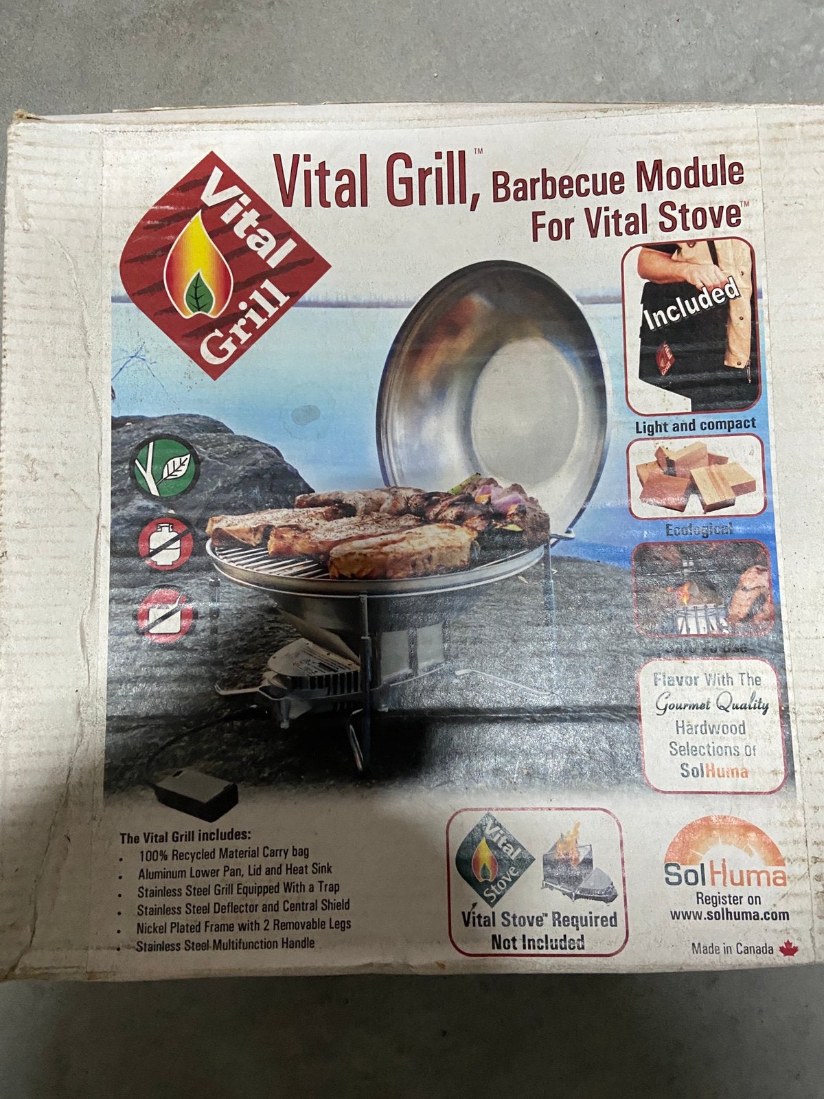 Vital Grill voor op een stove, Caravans en Kamperen, Ophalen of Verzenden, Nieuw
