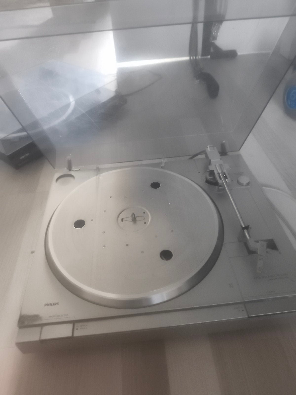 Philips 7135 Platenspeler - Vintage Audio, Ophalen, Gebruikt, Platenspeler, Philips