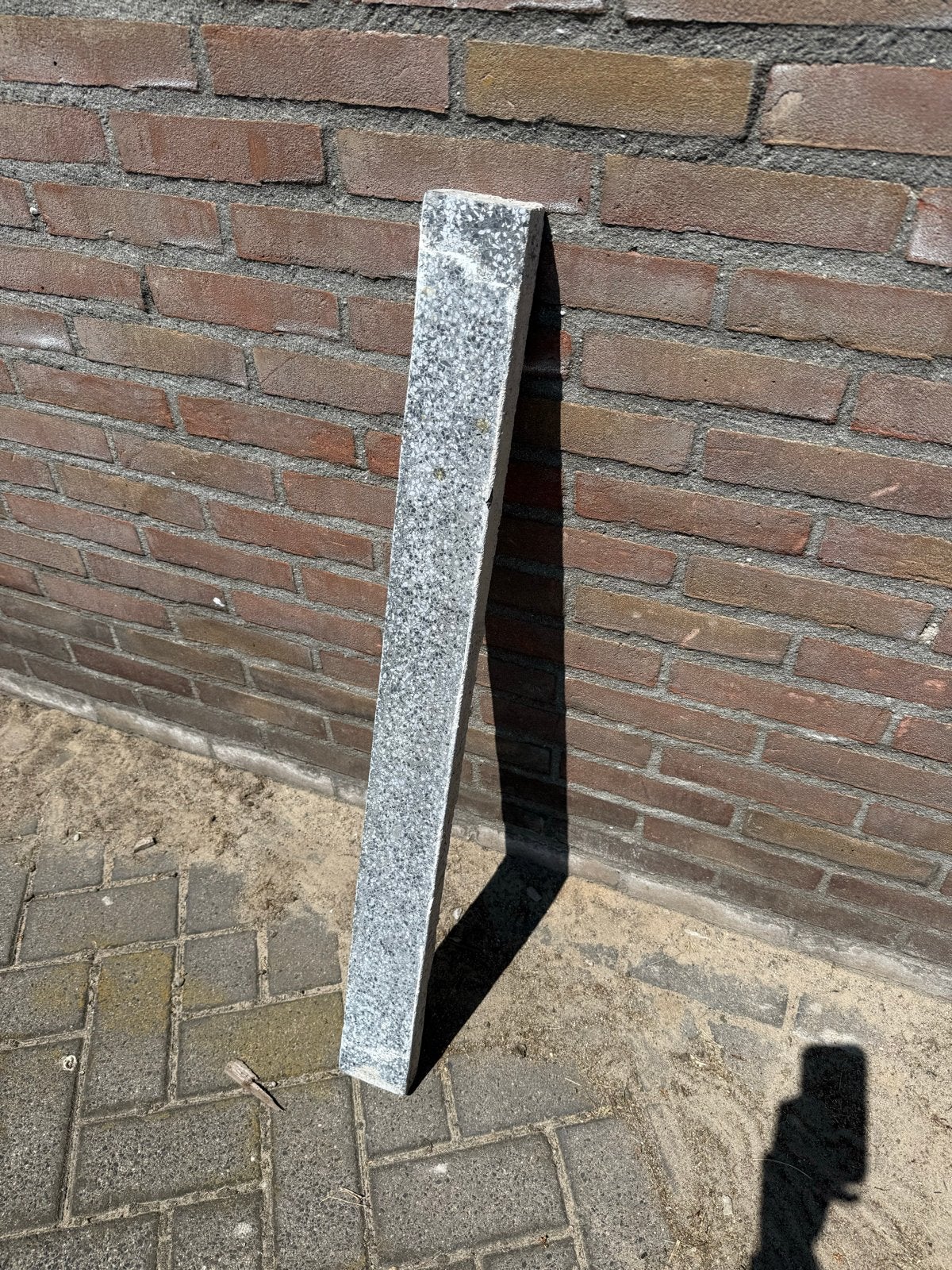 Graniet/ Grijze betonnen drempel balk 92x8x3,75cm, Ophalen, Gebruikt