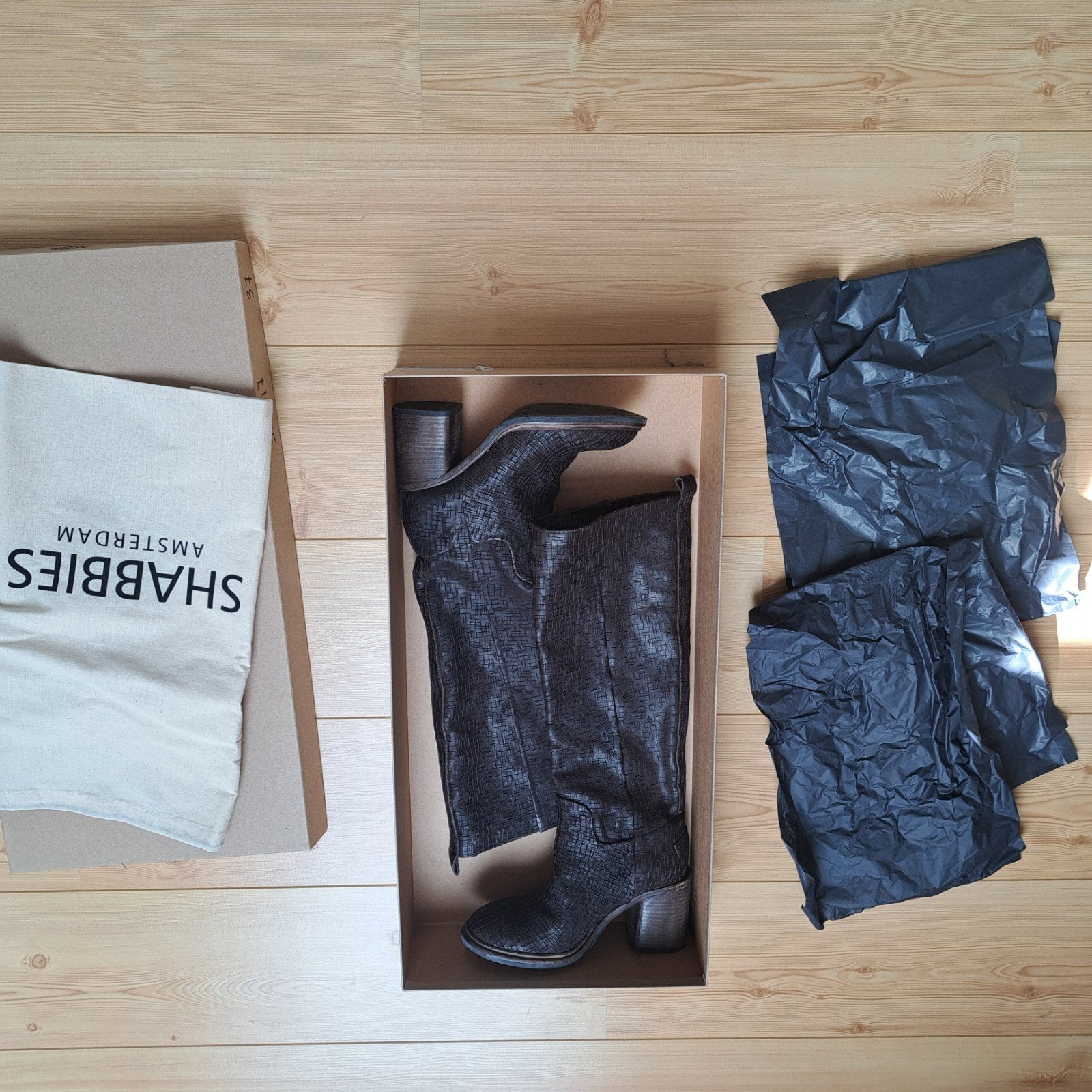 shabby laarzen, Ophalen of Verzenden, Nieuw, Bruin, Hoge laarzen
