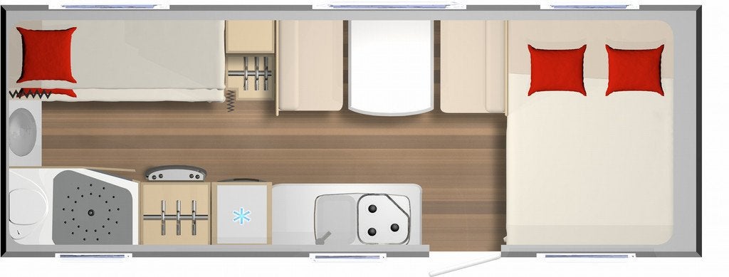 Bürstner Premio 530 TK (bj 2024), Caravans en Kamperen, Caravans, Bedrijf, Bürstner, 5 tot 6 meter, Verkoop@dejongrecreatie.nl