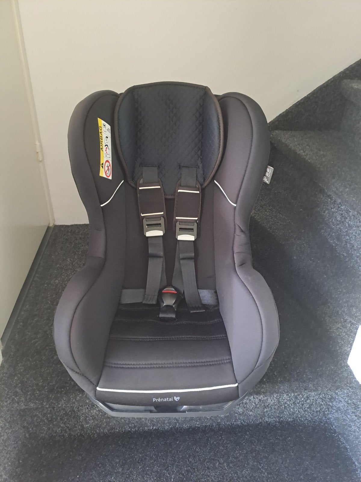 Prénatal autostoel - Zwart, 0-18 kg, Ophalen