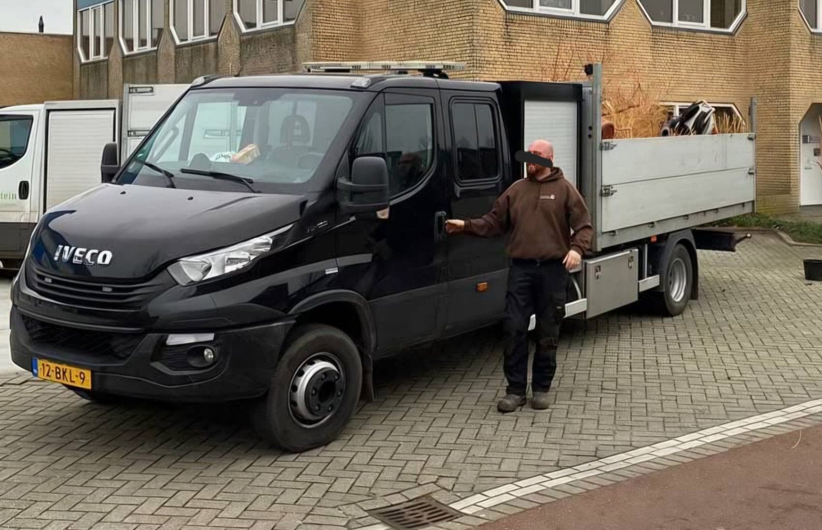 Iveco Daily 70c180 kipper 85500km euro6 vangmuil, Bedrijf, Te koop