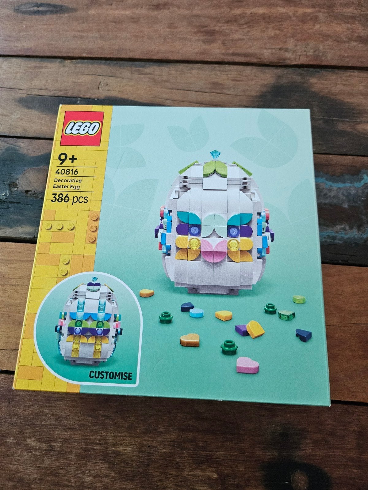 LEGO 40816 Decoratief Paasei 2 stuks, Ophalen, Lego, Nieuw, Compleet